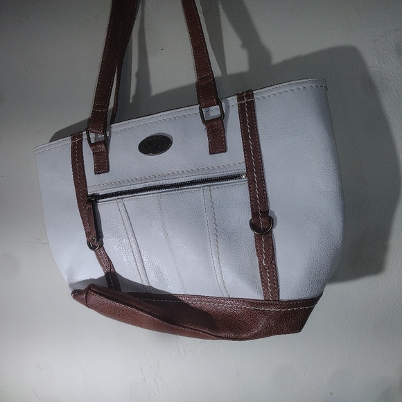 B.o.c  White Leather BOC Bag - Picture 2 of 16